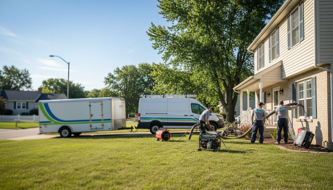 Flooded Basement Restoration And Cleanup With Repair in Silver Lake, KS near me